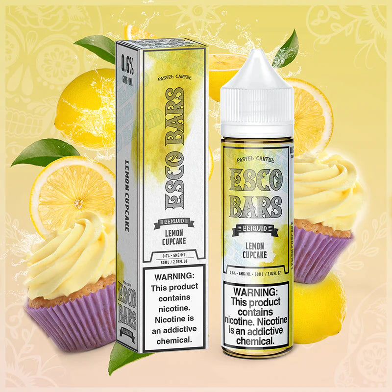 ESCO BARS LEMON CUPCAKE 60ML E-LIQUID