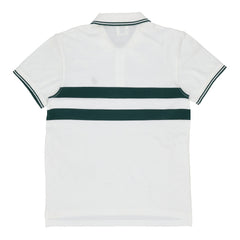 POLO (MEN) - GREEN & WHITE