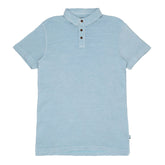 POLO (MEN) - LIGHT BLUE (ACID WASH FINISH)