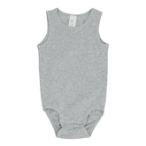 Baby Romper - Heather Grey