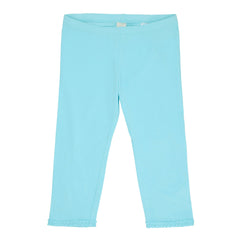 Tights for Girls - Aqua Blue