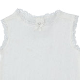 BABY ROMPER White with Lace