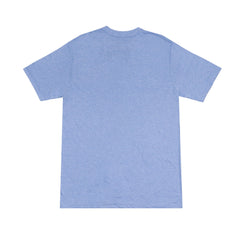 ROUND NECK (MEN) - BLUE WITH WHITE PRINT (ALWAYS FRESH)