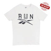 ROUND NECK (MEN) - OFF WHITE WITH BLACK PRINT