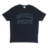 ROUND NECK (MEN) - BLACK WITH GREEN PRINT