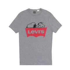 ROUND NECK (MEN) - GREY (SNOOPY DOG)