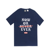 ROUND NECK (MEN) - NOW OR NEVER NAVY BLUE