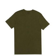 ROUND NECK (MEN) - ARMY GREEN WITH BLACK