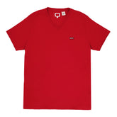 V-NECK T-SHIRTS (MEN) - RED