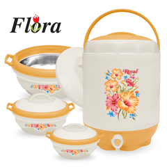 Flora Beige 4 Piece Gift Pack