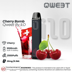 QWEET CHERRY BOMB DISPOSABLE VAPE