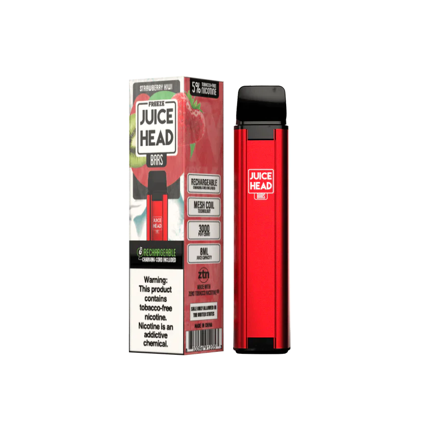 JUICE HEAD BARS STRAWBERRY KIWI FREEZE