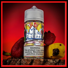 MR. FREEZE STRAWBERRY BANANA FROST E LIQUID