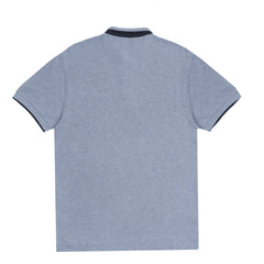 POLO (MEN) - COOL GREY WITH LOWER COLLAR BLACK