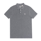 POLO (MEN) - DARK GREY WITH SILVER TAG