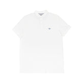 POLO MEN - DOUBLE BAND COLLAR WHITE