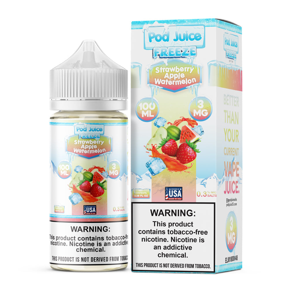 POD JUICE STRAWBERRY APPLE WATERMELON FREEZE 100ML