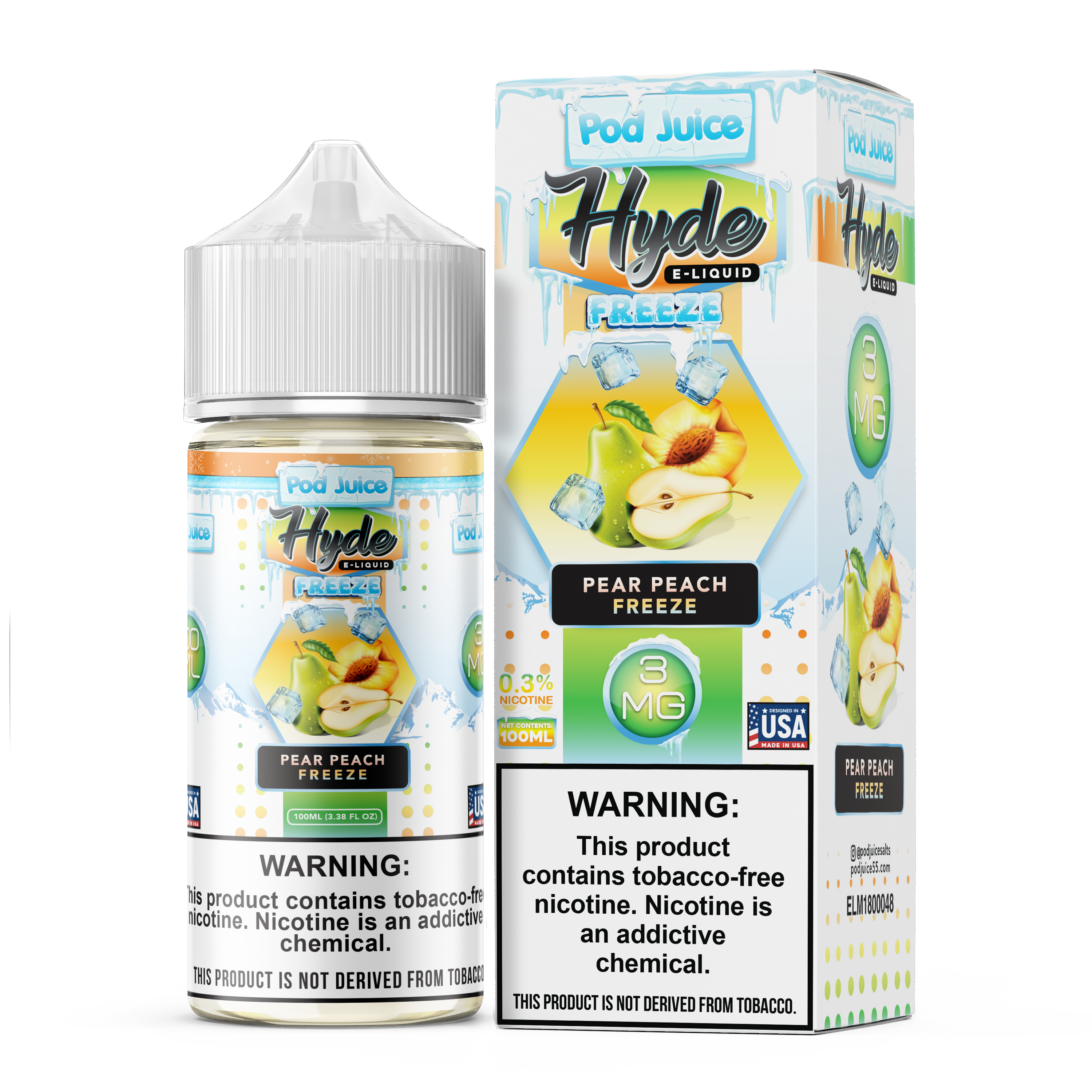 POD JUICE PEAR PEACH FREEZE