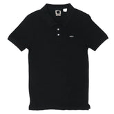 POLO MEN - BLACK WITH BLACK TAG