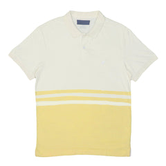 POLO MEN - HALF BEIGE HALF YELLOW