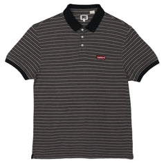 POLO MEN - MUD BROWN AND GREY STRIPS