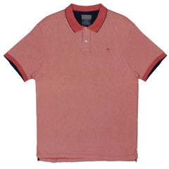 POLO MEN - PINK AND PEACH GRID