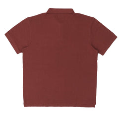 POLO MEN - RUST BROWN