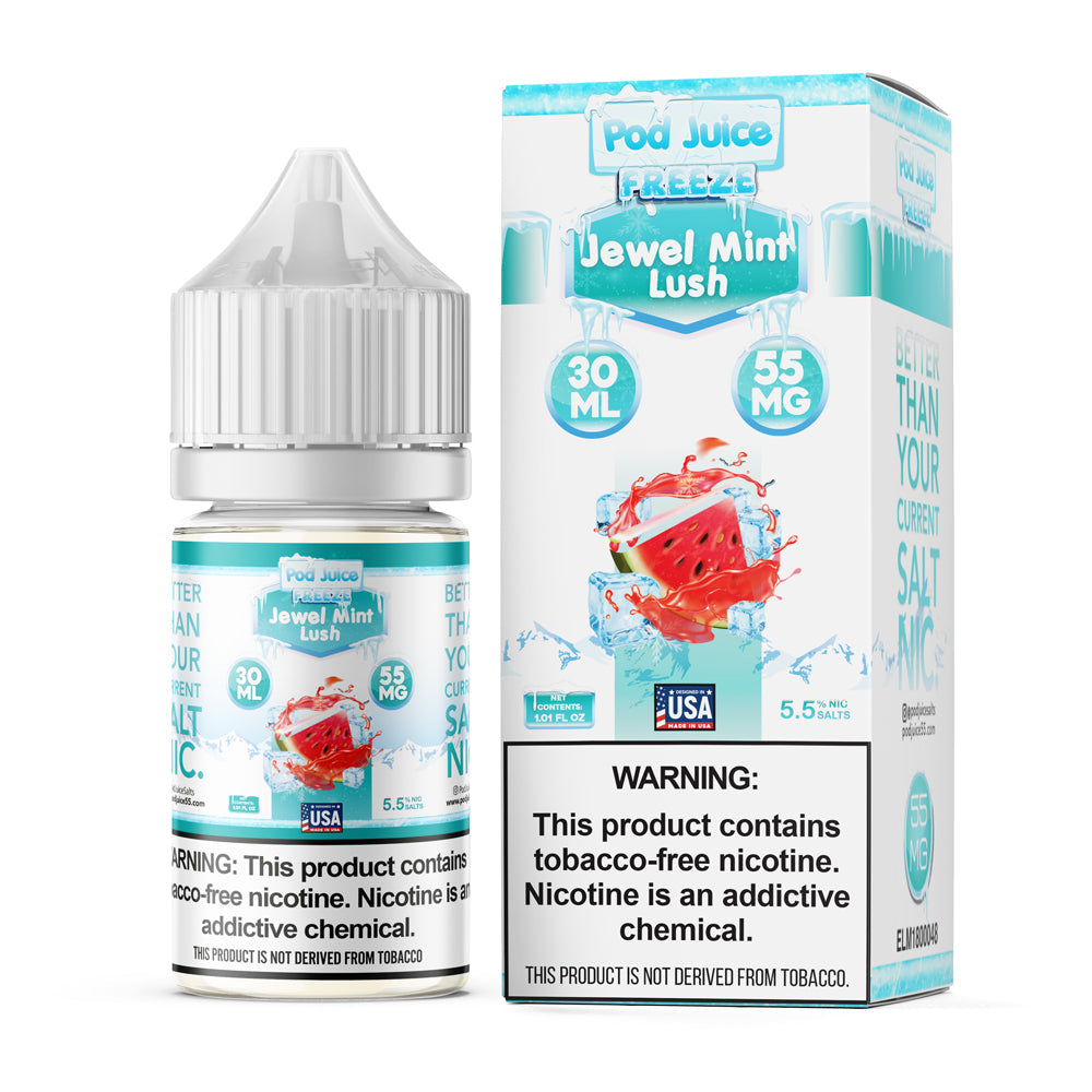 POD JUICE SALT JEWEL MINT LUSH FREEZE 30ML