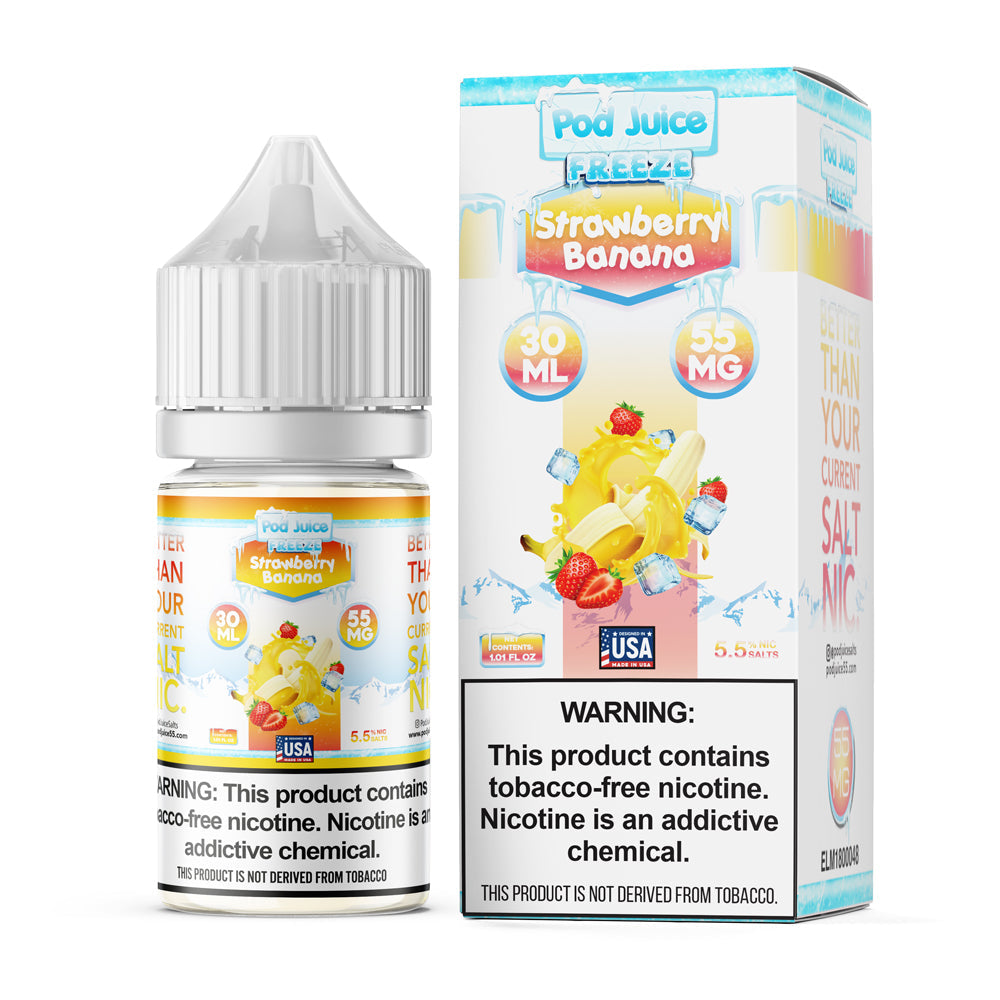 Strawberry banana freeze By Pod Juice