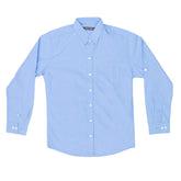 CASUAL SHIRT (MEN) - SKY BLUE WITH FRONT POCKET