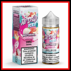 hi drip iced nectarine lychee