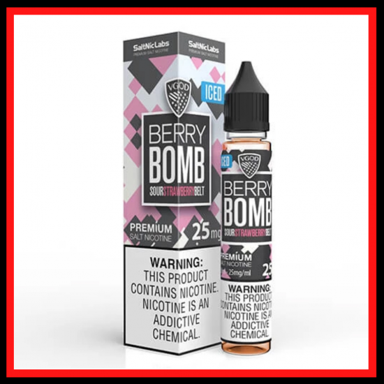 vgod iced berry bomb saltnic