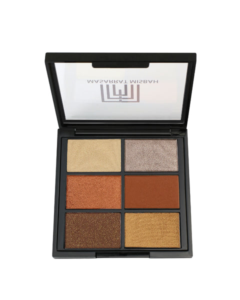 6 different colors palette kit