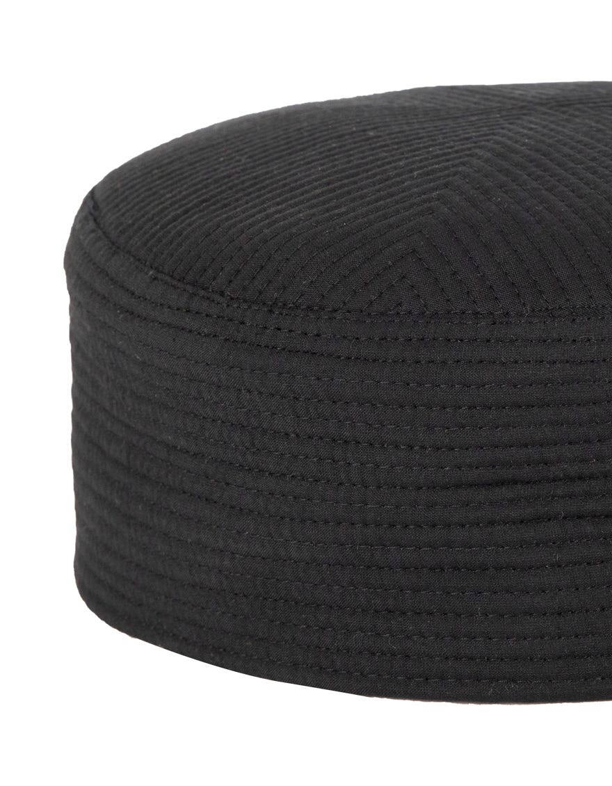 BLACK BLENDED MEN CAP | JJ-CAP-0001-R49