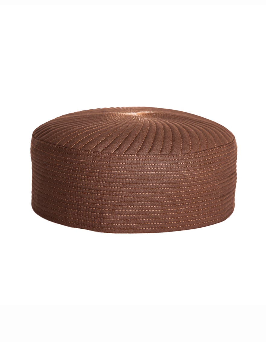 BROWN BLENDED  MEN CAP | JJ-CAP-0002-R81