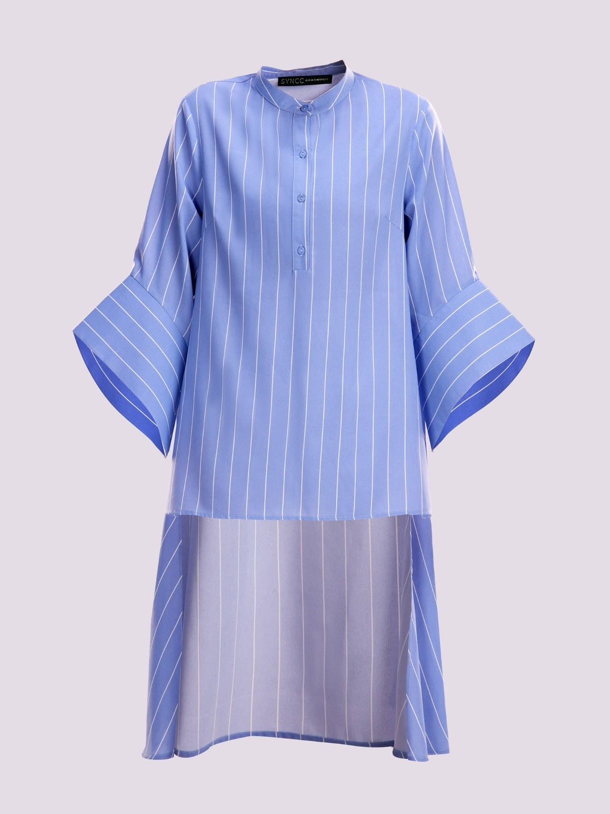 MULTICOLOR HIGH-LOW TUNIC-A