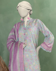 MULTICOLOR LAWN PRINTED UNSTITCHED 2PC