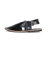 BLACK PESHAWARI SANDALS