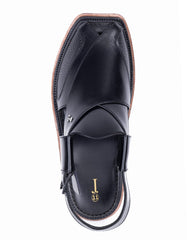BLACK TRENDY PESHAWARI SANDALS