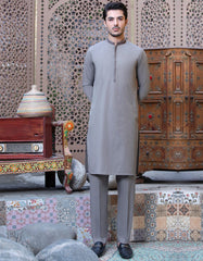 CEDAR BROWN BLENDED UNSTITCHED KAMEEZ SHALWAR FABRIC | JJMS-2031