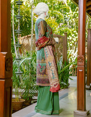 JLAWN-S-22-124 Green Floral