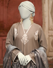 GREY LAWN EMBROIDERED 3PC STITCHED | JLAWN-S-25-065