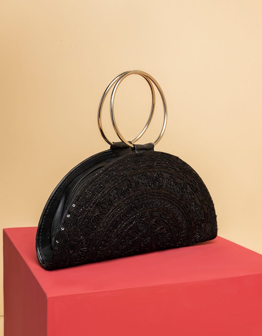 BLACK HANDBAG | JJBL-25-094