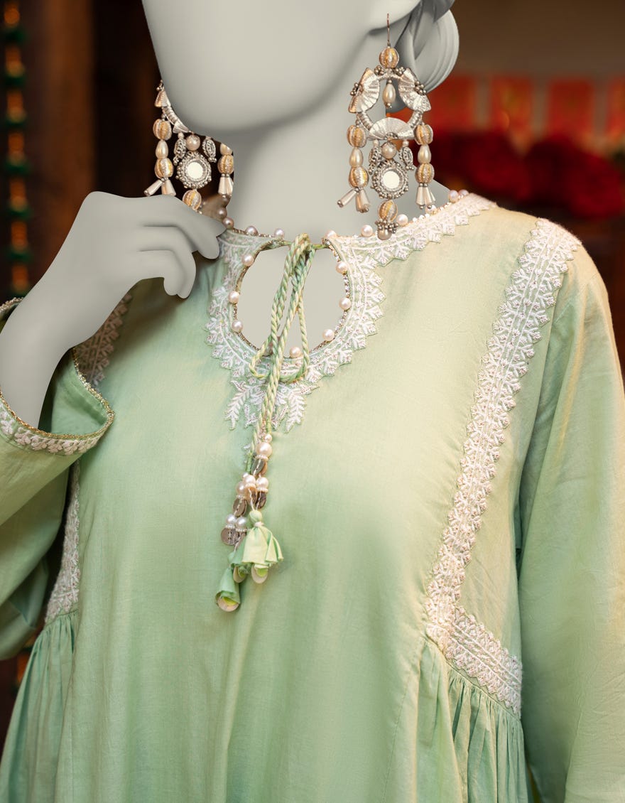 GREEN LAWN EMBROIDERED 3PC STITCHED