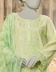 GREEN LAWN EMBROIDERED 3PC STITCHED