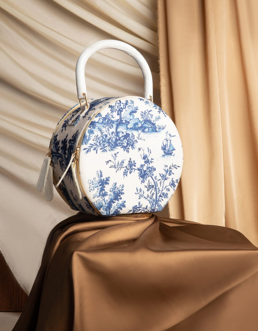BLUE HANDBAG