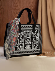 BLACK TOTE BAG