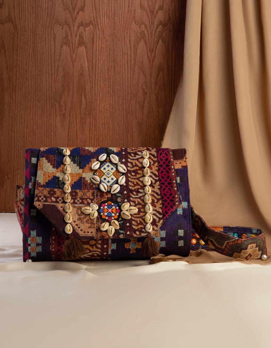 BROWN TOTE BAG