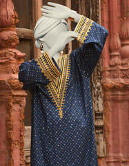BLUE LAWN EMBROIDERED 2PC STITCHED | JLAWN-S-JST-25-2003