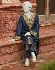 BLUE LAWN EMBROIDERED 2PC STITCHED | JLAWN-S-JST-25-2003